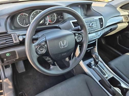 Black 2017 Honda Accord LX