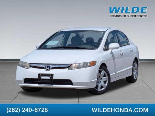 Taffeta White 2008 Honda Civic LX