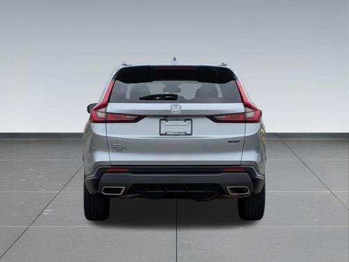Solar Silver Metallic 2025 Honda CR-V Hybrid Sport AWD