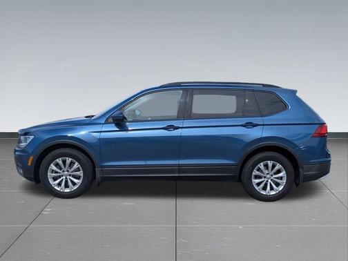 Silk Blue Metallic 2018 Volkswagen Tiguan 2.0T S 4MOTION