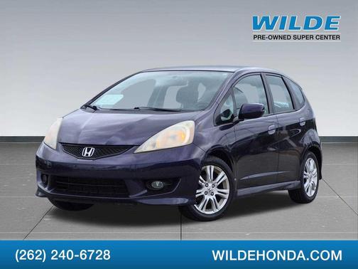 Black 2010 Honda Fit Sport