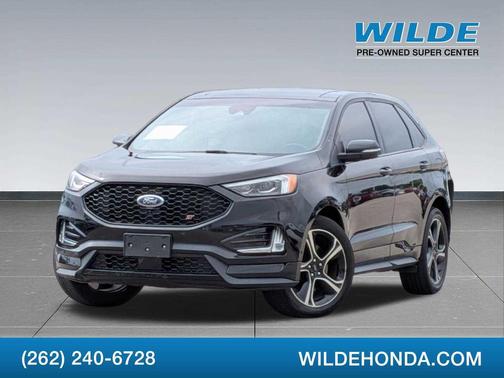 AGATE BLACK METALLIC 2019 Ford Edge ST