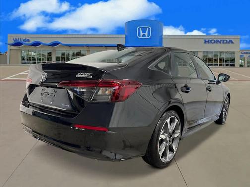 Crystal Black Pearl 2026 Honda Civic Hybrid Sport Touring