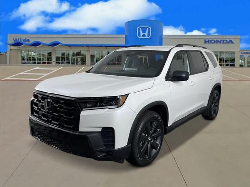 Platinum White Pearl 2026 Honda Pilot Sport