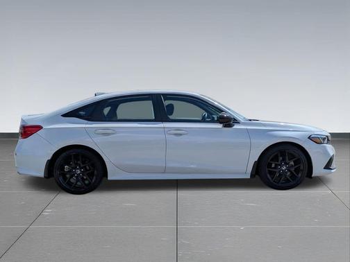 Platinum White Pearl 2023 Honda Civic Sport