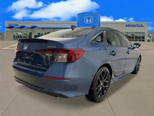 Blue Lagoon Pearl 2026 Honda Civic Hybrid Sport