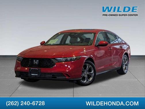 Radiant Red Metallic 2024 Honda Accord EX
