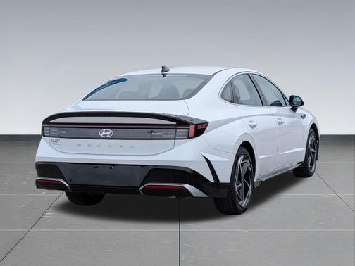 Serenity White 2026 Hyundai SONATA SEL
