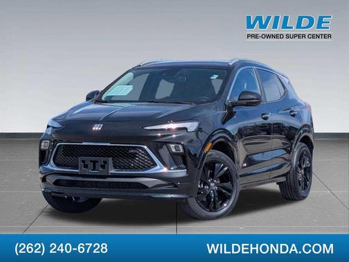 Ebony Twilight Metallic 2025 Buick Encore GX Sport Touring