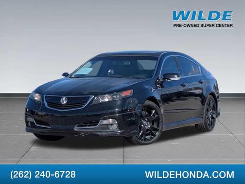 Crystal Black Pearl 2013 Acura TL Technology