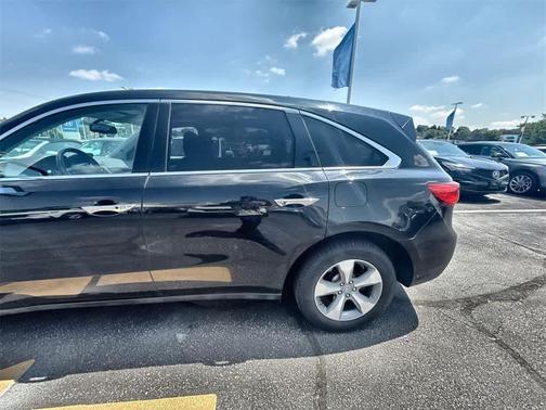 Crystal Black Pearl 2014 Acura MDX 3.5L