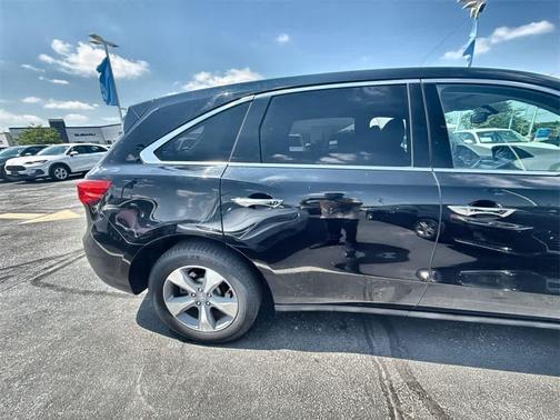 Crystal Black Pearl 2014 Acura MDX 3.5L