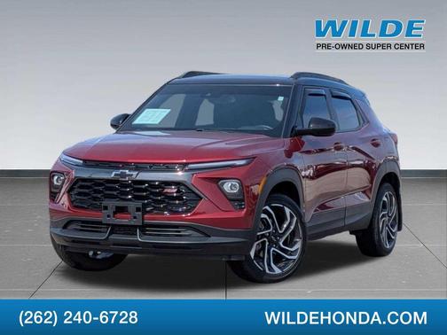 Crimson Metallic 2024 Chevrolet Trailblazer RS