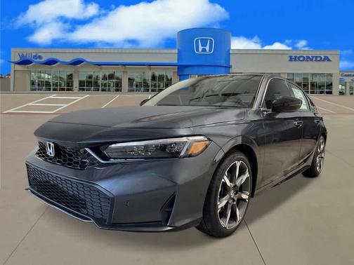 Meteorite Gray Metallic 2026 Honda Civic Hybrid Sport Touring
