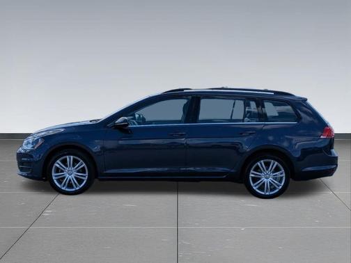 Blue 2016 Volkswagen Golf SportWagen TSI Limited Edition