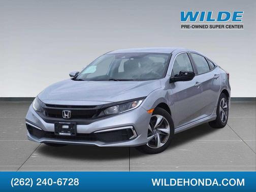 Lunar Silver Metallic 2020 Honda Civic LX