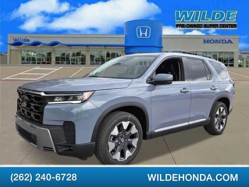 Sonic Gray Pearl 2026 Honda Pilot Elite