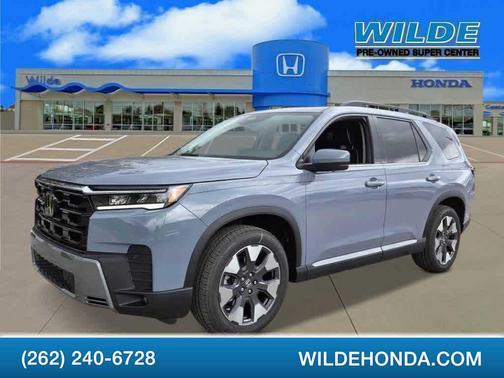 Sonic Gray Pearl 2026 Honda Pilot Elite