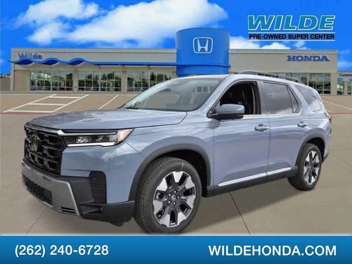 Sonic Gray Pearl 2026 Honda Pilot Elite