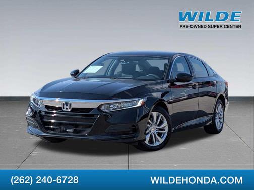 Crystal Black Pearl 2019 Honda Accord LX
