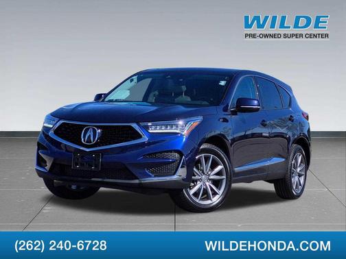 Fathom Blue Pearl 2021 Acura RDX Technology Package