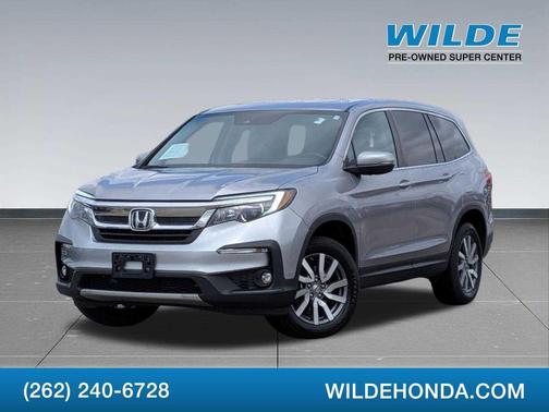 Lunar Silver Metallic 2022 Honda Pilot AWD EX-L