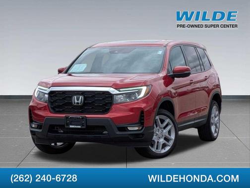 Radiant Red Metallic II 2024 Honda Passport AWD EX-L