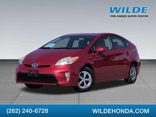 Barcelona Red Metallic 2012 Toyota Prius Two