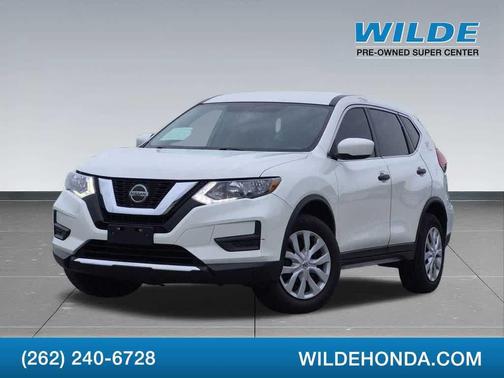 Glacier White 2018 Nissan Rogue S