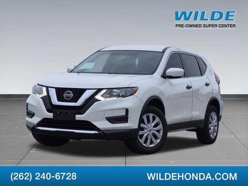 Glacier White 2018 Nissan Rogue S