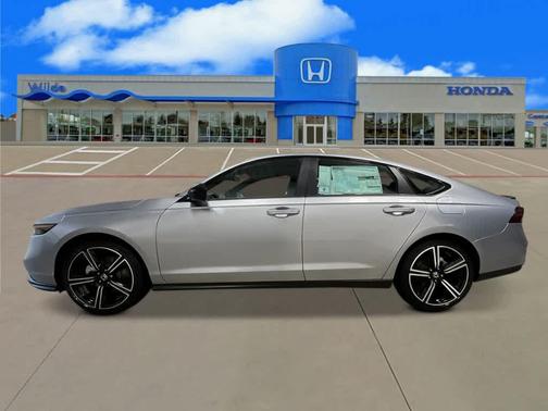 Solar Silver Metallic 2026 Honda Accord Hybrid Sport
