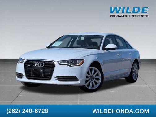 Glacier White Metallic 2014 Audi A6 2.0T Premium Plus quattro