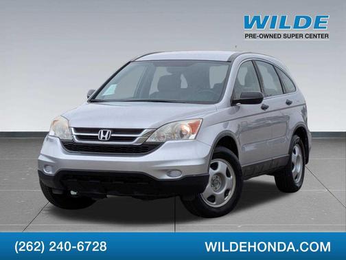 Alabaster Silver Metallic 2011 Honda CR-V LX