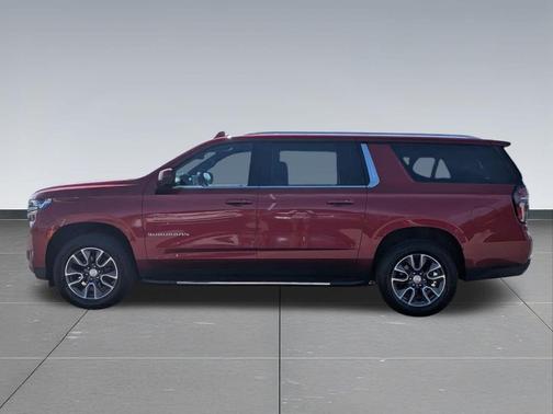 Cherry Red Tintcoat 2021 Chevrolet Suburban LT
