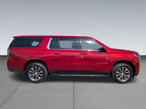 Cherry Red Tintcoat 2021 Chevrolet Suburban LT