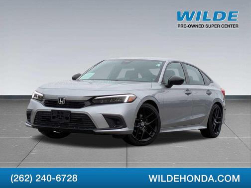 Lunar Silver Metallic 2024 Honda Civic Sport Sedan