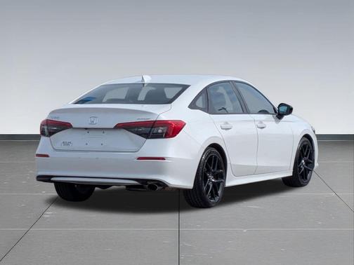 Platinum White Pearl 2023 Honda Civic Sport