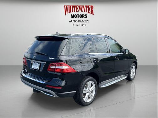 Black 2015 Mercedes-Benz M-Class 4MATIC