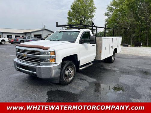 Summit White 2015 Chevrolet Silverado 3500 WT