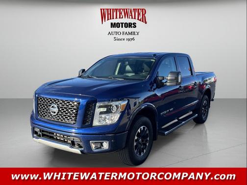 Deep Blue Pearl Metallic 2019 Nissan Titan PRO-4X