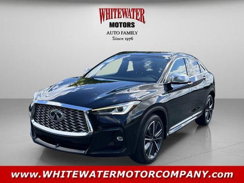 Black Obsidian 2023 INFINITI QX55 LUXE