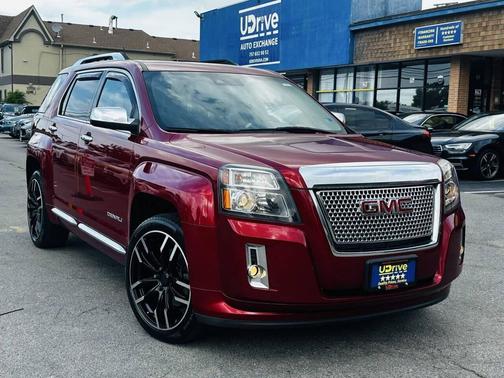 Crystal Red Tintcoat 2013 GMC Terrain Denali
