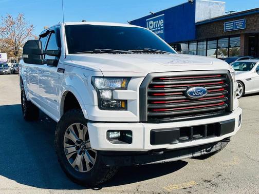 Shadow Black 2017 Ford F-150 Lariat Truck