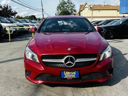 Red 2014 Mercedes-Benz CLA-Class 4MATIC