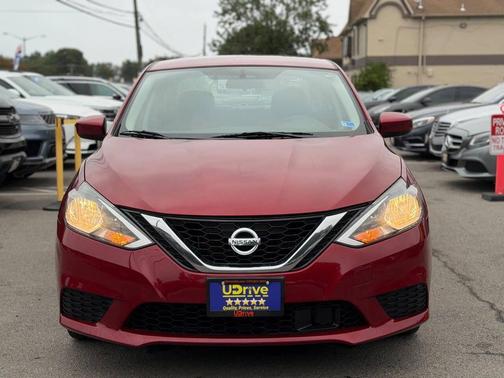 Red 2018 Nissan Sentra SV