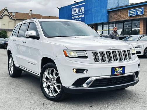 Bright White Clearcoat 2014 Jeep Grand Cherokee Summit