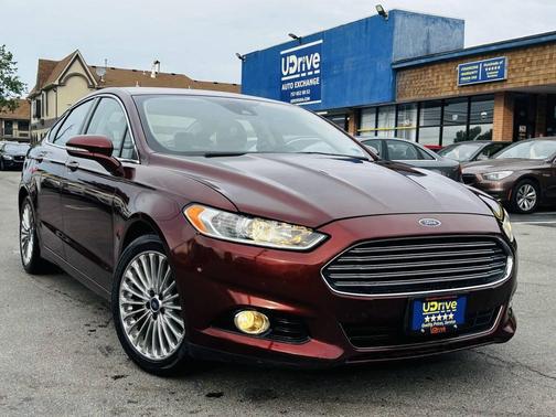 Ruby Red Tinted Clearcoat 2015 Ford Fusion Titanium