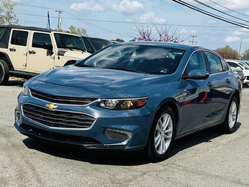 Blue 2018 Chevrolet Malibu LT