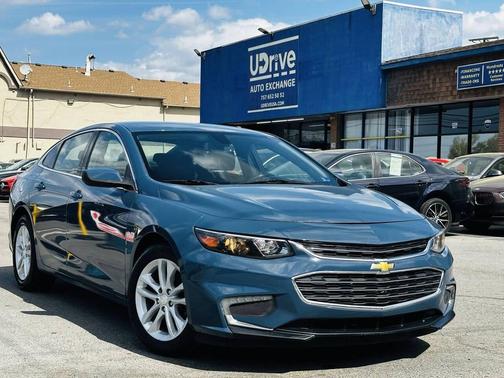 Blue 2018 Chevrolet Malibu LT