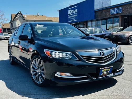 Black 2017 Acura RLX Advance Package